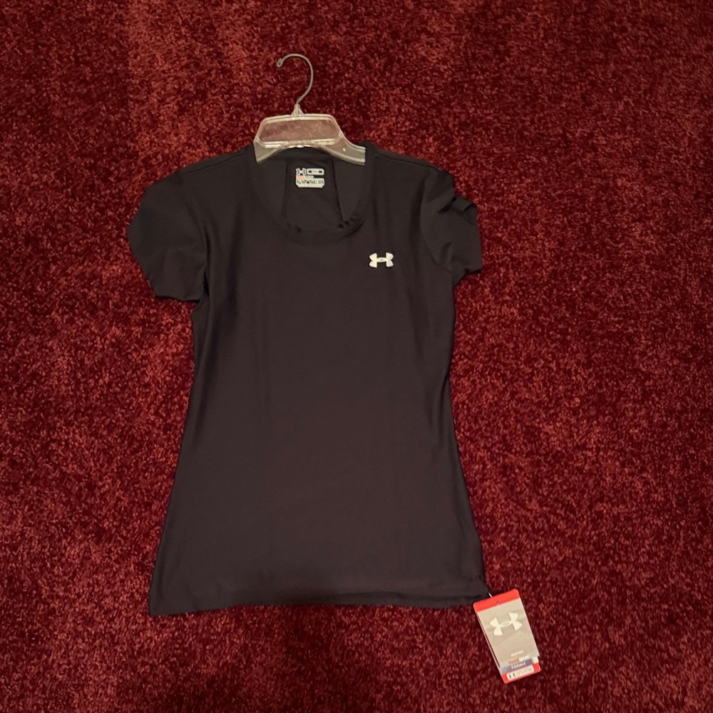 Under Armour Women's Black Short Sleeve Tee